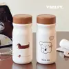 Nueva Taza Termo Linda de Acero Inoxidable 316 para Estudiantes Hombres y Mujeres y Parejas, Termo Compacto y Taza de Agua Fría