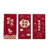 Novos Envelopes Vermelhos de Desenho Animado com Estampagem Dourada, Design de Casca Dura para Aniversário Infantil, Mês Cheio do Bebê e Envelopes Vermelhos de Lembrança de Primeiro Aniversário
