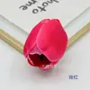Flores de tulipa simuladas adereços para fotografia decoração de sala de estar layout de cena de casamento acessórios para fazer guirlanda DIY