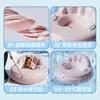 Equipo de Exterior para Invierno Anillo Inflable de Nieve de PVC Grueso Rosa con Cuerda Juguete Inflable para Jugar en la Nieve Infantil Snowboard