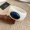 Pulsera geométrica de cuentas acrílicas transfronteriza europea y americana, diseño de nicho exagerado, lujo ligero, sensación de alta gama, accesorio de mano personalizado