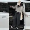 Traje de Niña Otoño 2026 Nuevo Elegante de Moda Niña Grande Top Rayado Pantalones de Otoño para Niños Conjunto de Tres Piezas