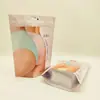 Uau! Sacos com Zíper Autoportantes, Sacos Universais de Embalagem de Roupas Íntimas de Alta Qualidade, Sacos Autovedantes para Roupas Íntimas Masculinas e Femininas, Sacos Transparentes com Zíper, Autoportantes
