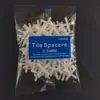 Cruceta para azulejo 1/1.5/2mm3mm tarjeta de plástico para posicionamiento de azulejos fijación tarjeta para junta tarjeta para colocación de azulejos