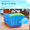 Bañera inflable para bebés de PVC en stock transfronterizo, bañera inflable para niños, bañera para bebés recién nacidos, venta al por mayor ahora