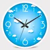 Reloj de Pared Silencioso Estilo Europeo Platino para Sala de Estar, Dormitorio, Oficina; Reloj de Pared Simple y Elegante; Reloj Moderno Creativo de Cuarzo