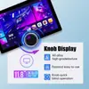 Navegador GPS para coche universal Android de pantalla grande de 10.1/11.8 pulgadas con perilla única, imagen de reversa, todo en uno