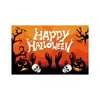 Tela de Fondo para Decoración de Halloween Bandera de Jardín Pancarta Pareados Día de Muertos Suministros para Fiesta en Bar Personalización de Banderas