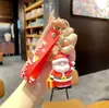 Llavero Colgante de Papá Noel Dibujo Animado Lindo Juguete Sanrio Colgante para Mochila Escolar de Estudiante Regalo Venta al por Mayor