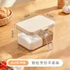 Caja de Condimentos de Tres Compartimentos Hogareña Cocina Integrada Multi-Compartimento Frasco de Condimentos Set Combinado Condimentos Sal Glutamato Monosódico Almacenamiento Botellas de Condimentos