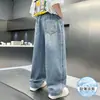 Pantalones Ligeros de Verano para Niños 2026 Modelo Nuevo Jeans para Niños Mayores Pantalones Largos de Verano Pantalones de Verano para Niños a Prueba de Mosquitos