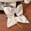 Scrunchie Estilo Coreano Zhao Lusi High-End Estético Ins Estilo Universitário Prendedor de Cabelo Estilo Doce Faixa de Cabelo Feminina