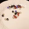 Ágata Cuentas Redondas Pequeñas Cuentas Sueltas Cuentas Espaciadoras Accesorios Culturales Joyería DIY 623