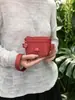 Bolsa mini estilosa, porta-moedas feminino, porta-chaves, bolsa tote versátil e simples, perfeita para carregar batom ao sair