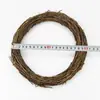 Guirnalda de ratán Tufu anillo de ratán tufuling Anillo de ratán Decoración Navideña DIY floristería accesorios productos de ratán