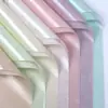 Papel de copia de color nacarado fábrica de impresión precio directo descuento papel de regalo DIY origami manual a juego