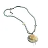 ¡Te veo en la playa!~ Collar de Cuentas Dopamina para Niñas, Cadena para Clavícula de Diseño Único, Accesorio Estilo Vacaciones de Verano