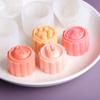 22 Nuevos Moldes para Hornear de Mediados de Otoño Jabón Casero Velas de Aromaterapia Molde de Silicona para Pasteles de Luna