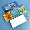 Caderno de Carimbo em Branco Pintura a Óleo Van Gogh Mancha Simples Diário Manual Caderno de Notas para Estudante Venda por Atacado Disponível