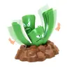 Brinquedos Autênticos de Plants Vs. Zombies, Embalados Individualmente, Figuras de Plantas Lançáveis, Figuras de Zumbis, Peças Únicas em Sacos