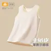 Colete Térmico Infantil, Classe A, Outono e Inverno, Roupa Íntima Térmica para Meninos, Colete sem Mangas, Seda Caxemira, Blusa Camada Base para Meninas