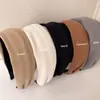 Nuevo Estilo Retro de Otoño e Invierno Diadema Pequeña para la Cara de Ala Ancha de Ante de Caña Alta para Mujer 20 Estilos Versátiles Accesorios para el Cabello de Moda Diadema de Punto