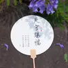 Leque Pintado com Caligrafia e Papel para Pintura, Kit de Material para Pintura DIY, Caligrafia de Atração Turística, Leque Artesanal Cultural e Criativo