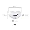 Collar de Plata 925 con Cuentas Espaciadoras de Frijol de Acacia para Mujer Cadena de Clavícula de Plata Brillante Colgante de Plata Material para Pulsera DIY Accesorios de Plata