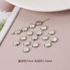 10 peças Prata Antiga Vintage estrela de cinco pontas amor pequeno espaçador beads DIY Joias Feitas à Mão brincos colar acessórios material