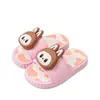 Pantuflas de verano de EVA para niños y niñas, lindas de dibujos animados, antideslizantes, suela suave, sandalias para bebé para interior y exterior
