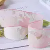 Fita de Renda Jacquard Bordada de Um Lado Flor DIY Laço de Presente Tira Acessórios de Cabelo para Crianças Roupa Chapéu
