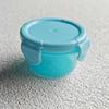 Mini Caja Conservadora de Frescura para Bebés, Caja de Almacenamiento de Plástico de Alta Gama, Caja de Empaque para Snacks de Fruta, Caja Sellada, Forma Redonda