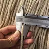 Fabricante 4-20mm corda de algodão de três fios crua corda torcida corda de tecelagem feita à mão corda para alça corda de fio de algodão atacado