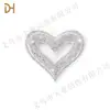 Decoração de Sapato com Laço Brilhante de Strass Completo para Mulheres, Acessórios de Fivela para Sapato, Materiais para Sapato e Bolsa Artesanais DIY Atacado