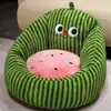 Cojín de Piso con Respaldo Integrado para Uso en Casa, Adecuado para Leer en el Piso, Asiento Perezoso de Tatami, Cojín Espesado para Balcón, Extraíble y Lavable
