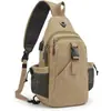 Bolso de Pecho Deportivo de Moda Versátil de Hombro Único para Mujer Gran Capacidad Casual Multicapa Cruzado Pequeño Bolso de Viaje para el Trayecto