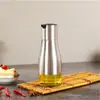 Nuevo Aceitera Estilo Boquilla, Botella de Aceite de Vidrio Engrosado, Recipiente de Aceite a Prueba de Fugas para Cocina Casera, Aceitera, Botella de Salsa de Soja, Botella de Vinagre