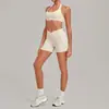 Conjunto de yoga colante transpassado para atividades transfronteiriças, respirável e de secagem rápida, conjunto esportivo casual para fitness 5423+9721