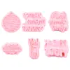 Serie Divertida de Paletas Moldes para Paletas Gatito Tipo Prensa Realista Luces de Colores Cortadores Herramientas Hechas a Mano para Fondant Repostería