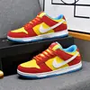 Zapatos para Hombre Aj Putian Dunk Rojo y Azul Yin Yang Conjunto Sb Tenis de Pareja Aj1 Caña Baja Zapatos para Mujer Tenis para Correr