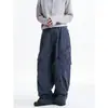 Pantalones anchos de estilo americano para mujer, pantalones de trabajo deconstruidos para hombre, diseñados para ser holgados y versátiles, casuales, modernos, retro, nuevos para primavera y verano