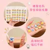 Diademas de Colores para Niñas Cuerdas para el Cabello de Macaron Corazón Flor Niña Soportes para Coletas de Bebé Alta Elasticidad No Lastiman el Cabello Gomas