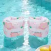 Aro de Natação Transparente com Lantejoulas de Margarida da Moda, Boia Inflável Espessada para Adultos e Crianças, Aro para Brincadeiras Aquáticas na Praia e Piscina