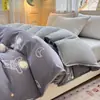 Capa de edredom de grau A, amigável à pele, quente, 100% algodão e forrada com fleece, adequada para outono e inverno, feita de flanela dupla face e fleece 100% algodão