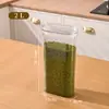 Nova Caixa de Armazenamento Transparente de Plástico Selada de Grau Alimentício para Animais de Estimação para Armazenamento Doméstico de Lanches e Grãos