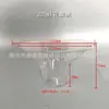 Tazón de Hielo Mianmian Celebridad de Internet Tazón de Hielo Raspado Desechable Tazón de Pétalos Caja para Empacar Smoothies Copo de Nieve Taro Gachas de Hielo Tazón de Helado