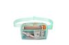 Cross-border lulu correndo saco de cintura especial impermeável transparente tpu masculino e feminino ao ar livre esportes bolsa de cintura slung saco peito