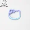 Liga Kt Gato Argola Aberta Conector de Chaveiro Fivela de Mola de Gato Fabricante Chaveiro Presente de Formatura