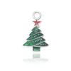 Hecho a Mano Transfronterizo Mixto 20 Serie Navideña Goteo de Aceite Aleación Blanca K Joyería DIY Santa Claus Muñeco de Nieve Accesorios para Pulsera