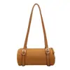 Versão Coreana Bolsa de Mão Retro de Nicho Bolsa Baguete para Mulheres Inverno 2025 Nova Elegante Tendência Versátil Bolsa de Ombro Único para Sobrancelha